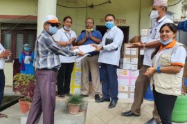 लुम्बिनी अस्पताललाई प्रजनन स्वास्थ कीट हस्तान्तरण