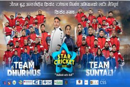 रंगशालालाई पैसा जुटाउन सेलेव्रिटीले क्रिकेट खेल्ने