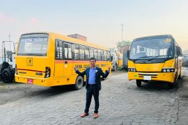सेन्ट्रल कलेजले थप्यो बस,चितवन र नवलपुरका विद्यार्थीलाई निःशुल्क सेवा