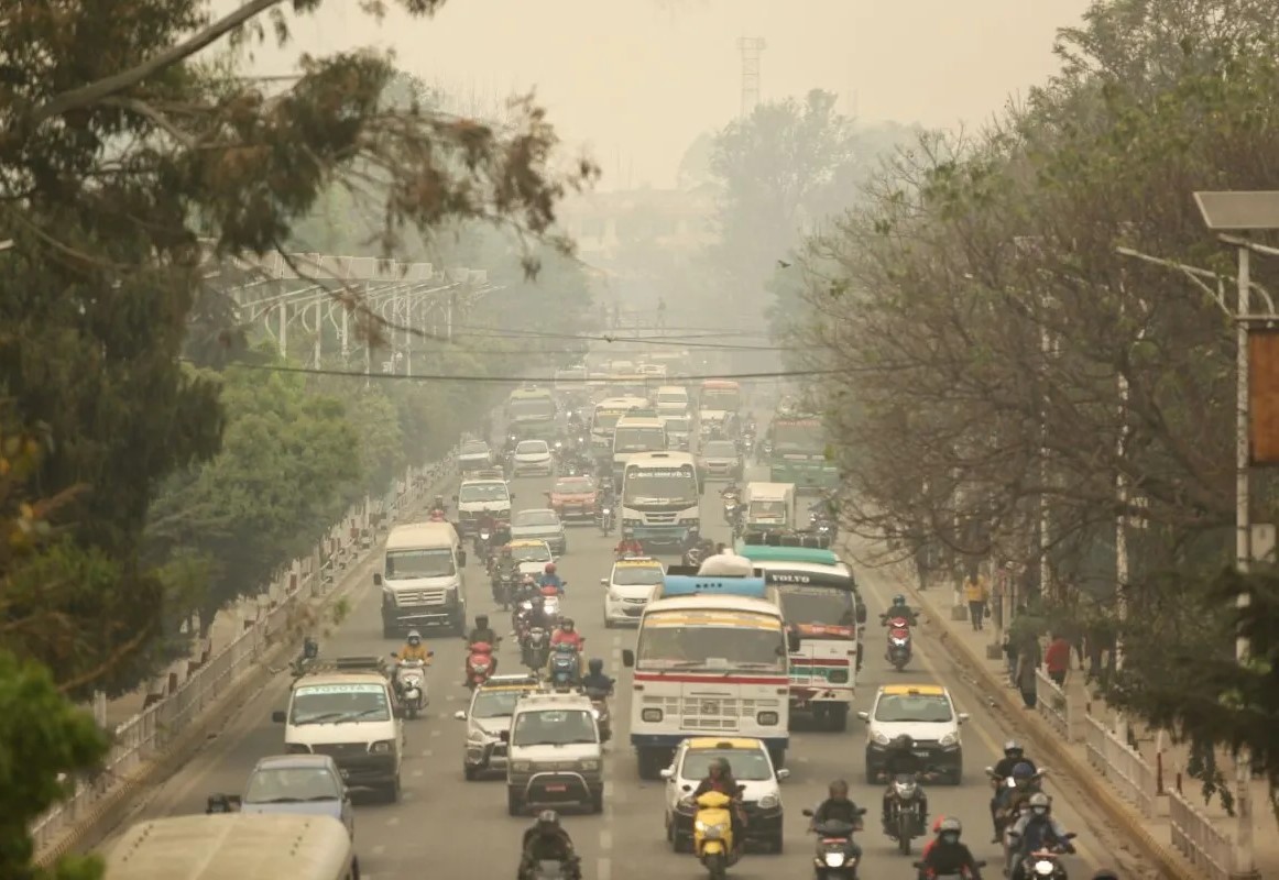  वायु प्रदूषण बढेर यस वर्षकै उच्च विन्दुमा, काठमाण्डौको अवस्था अत्यन्तै अस्वस्थकर