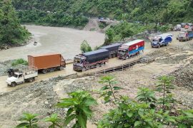 नारायणगढ-मुग्लिङ सडकखण्डमा बाढी र पहिरोको जोखिम, उच्च सतर्कता अपनाउन आग्रह