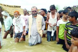 भारतीय ‘बाँध’ले नेपाली बस्ती डुबानमा