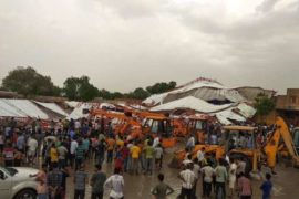 आँधीले त्रिपाल उडाउँदा राजस्थानमा १४ जनाकाे ज्यान गयाे