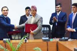मुग्लिन-पोखरा सडक स्तरोन्नतिका लागि एडिबीको २२ अर्ब, सम्झौतामा हस्ताक्षर
