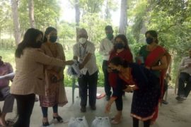 वडा नम्बर ११ लाई मास्क सहयोग