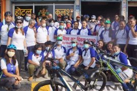 ‘मन लगाऊ, मुटु बचाऊ’ नाराका साथ साइकल गुडाइयो