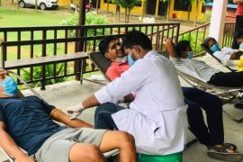 पुर्व विद्यार्थी समाज खैरहनी माविको रक्तदान सम्पन्न
