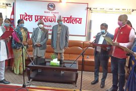 अविश्वास प्रस्तावमा हस्ताक्षर गर्नेलाई नै बनाए मुख्यमन्त्री पोखरेलले मन्त्री