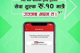 फोनपे डाइरेक्टमार्फत कुनै पनि बैंकमा रु. २ लाखसम्म पठाउँदा रु. १० मात्रै सेवा शुल्क लाग्ने