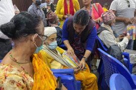 भरतपुरमा जेष्ठ नागरिकहरुलाई सम्मान