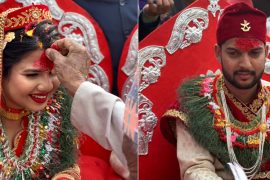 टिकटक स्टार बिनुले प्रेमीसँग कसिन् लगनगाँठो