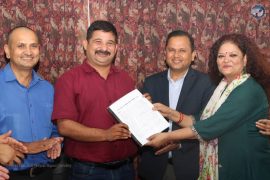 सञ्चारमा सुरक्षित कार्यस्थल निर्देशिका मस्यौदा हस्तान्तरण