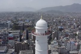 धरहराको स्थगित पुनःनिर्माण अझै सुरु भएन