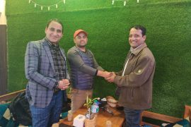 पत्रकार पोखरेलले गरे प्रेस चौतारी पत्रकार कल्याणकारी कोषमा आर्थिक सहयोग