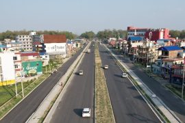 भरतपुरको पुलचोक–गोन्द्राङ् छ लेन सडकखण्डको काम ७० प्रतिशत सम्पन्न