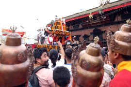 आज परम्परागत रुपमा इन्द्रजात्रा पर्व मनाइँदै