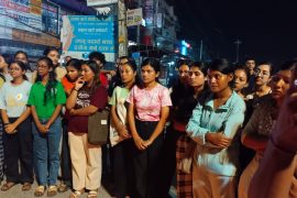 इजरायलमा नेपाली विद्यार्थी मृत्यु प्रकरणः चितवनको पर्सा बजारमा विद्यार्थीहरुको प्रदर्शन