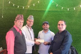 जन्मदिनको अवसरमा पन्तले गरे प्रेस चौतारी चितवनको भवन निर्माण आर्थिक सहयोग
