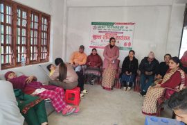 संस्था स्थापना दिवसको अवसरमा प्रभात दिदी बहिनीद्धारा रक्तदान