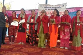 वार्षिकोत्सवको अवसरमा महिला हाजिरी जबाफ
