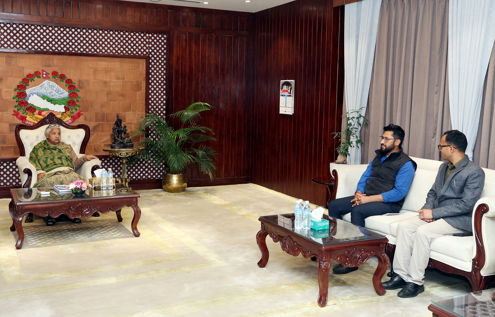 प्रधानमन्त्री कार्की र रास्वपा सभापति लामिछानेबीच भेट,के-के भयो कुराकानी ?