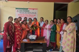 प्रभात दिदीबहिनी सहकारीद्वारा तरकारी बीउ वितरण र अर्गानिक साबुन बनाउने तालिम